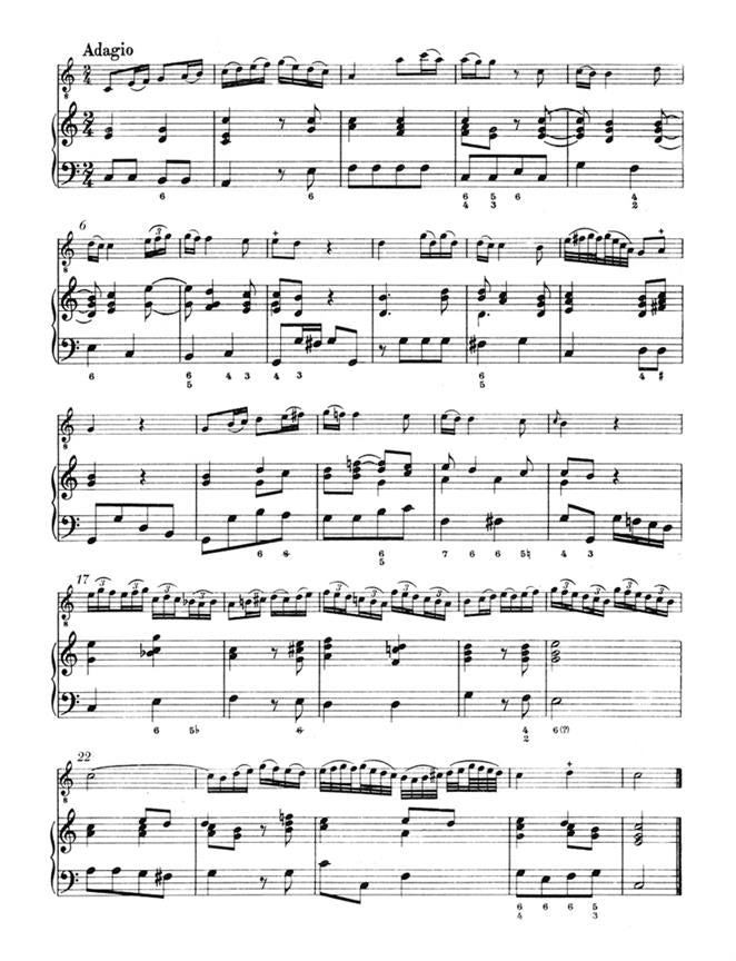 Abel, lopez Karl Friedrich	Sonatas (6), Vol. 2: Nos. 1 (C maj), 2 (A maj), 5 (A maj).