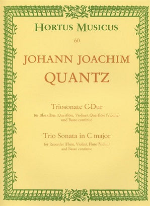 Quantz Johann Joachim	Trio Sonata in C.