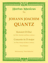 Quantz Johann Joachim - Concerto for Flute in D (Pour Potsdam).
