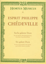 Chedeville Esprit Philippe - Galant Duos (6).