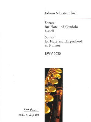 Bach JS - Sonata in B minor BWV 1030 (Breitkopf)