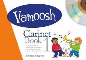 Vamoosh Clarinet Book 1 Book & CD