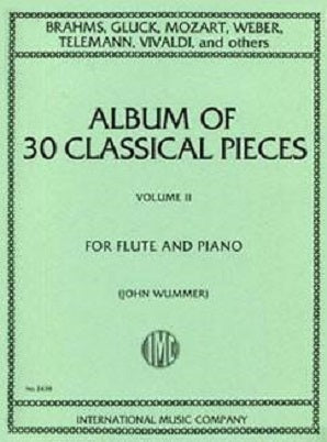 30 Classical Pieces for flute Vol 2