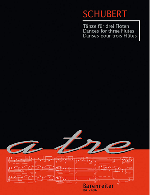Schubert - Dances for three flutes (Barenreiter)