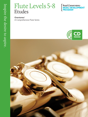 Overtones - A Comprehensive Flute Series: Flute Studies 5-8