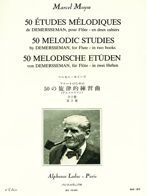 Moyse, Marcel - 50 Melodic Studies After Demersseman, Op. 4 - Volume 2