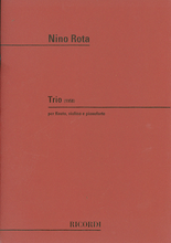 Rota, Nino - Trio for Fl, Vl & Pno (Ricordi)