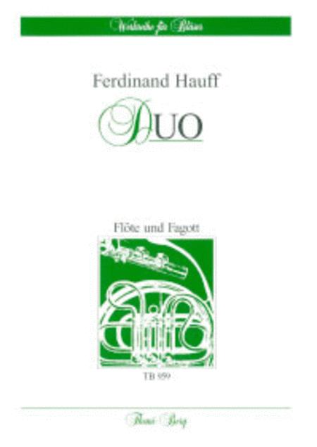 Hauff, Ferdinand - Duo for flute and bassoon