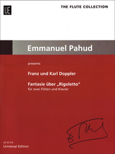 Verdi, Giuseppe - Franz Doppler; Karl Doppler: Fantasy on "Rigoletto" for 2 flutes and piano op. 38 (UE)