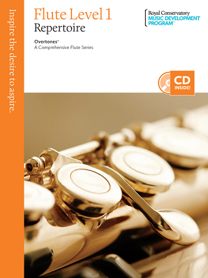 Overtones - A Comprehensive Flute Series: Flute Repertoire 1