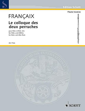 Francaix - Conversation Of two Parakeets for Alto flute and C flute