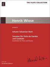 Bach. Johann Sebastian -  Sonatas for Viola da Gamba and Harpsichord for flute (transverse flute, oboe or violin) and piano (harpsichord)