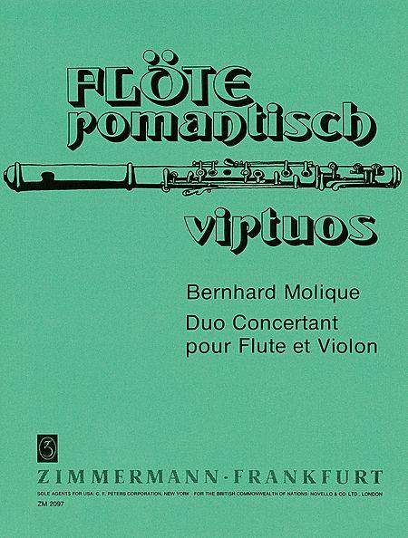 Molique B - Duo Concertante for flute and violin