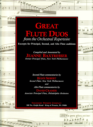 Baxtresser/Posnock/Dorff - Great Flute Duos from the Orchestral Repertoire