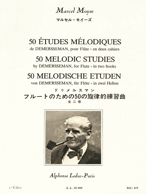 Moyse, Marcel - 50 Melodic Studies After Demersseman, Op. 4 - Volume 1