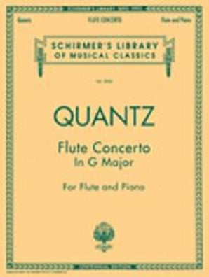 Quantz - Flute Concerto in G Major (schirmer)