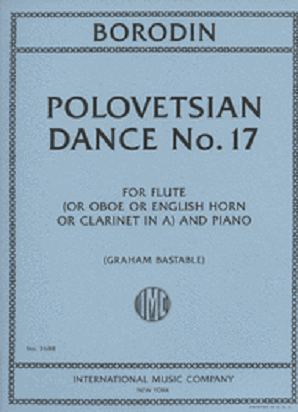 Borodin, Alexander - Polovetsian Dance No. 17 for flute and piano