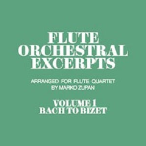 Flute Orchestral Excerpts Vol 1 for flute quartet