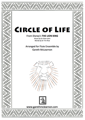 Elton John/Tim Rice Arr -  Mclearnon, G - Circle of Life  for flute orchestra
