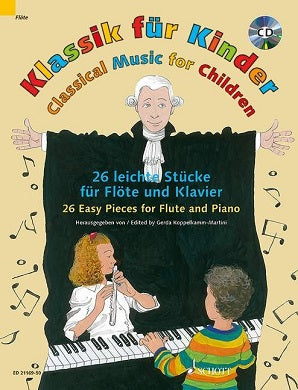 Schott - Classical Music for Children Flute/Piano/CD