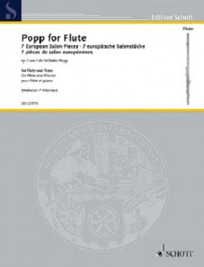 Popp - Popp for Flute 7 European Salon Pieces by Wilhelm Popp