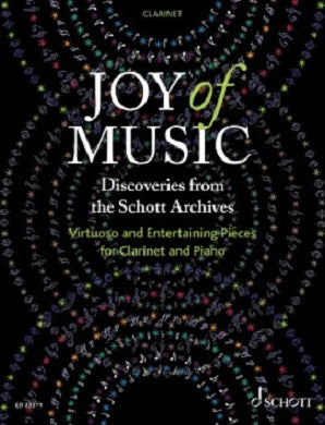 Joy of Music – Discoveries from the Schott Archives for clarinet