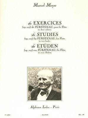 Marcel Moyse: 26 Exercises de Fürstenau Op.107, Vol.1