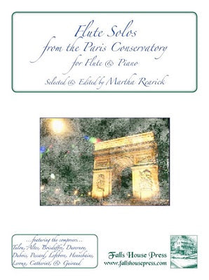 Flute Solos From The Paris Conservatory Edited by Martha Rearick