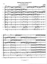 Bach, JS - Sinfonia From Cantata No.29 "Wir Danken Dir, Gott" - Arranged by Paige Dashner Long