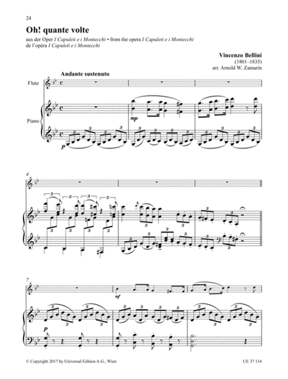 Various: Italian Classics for flute and piano |