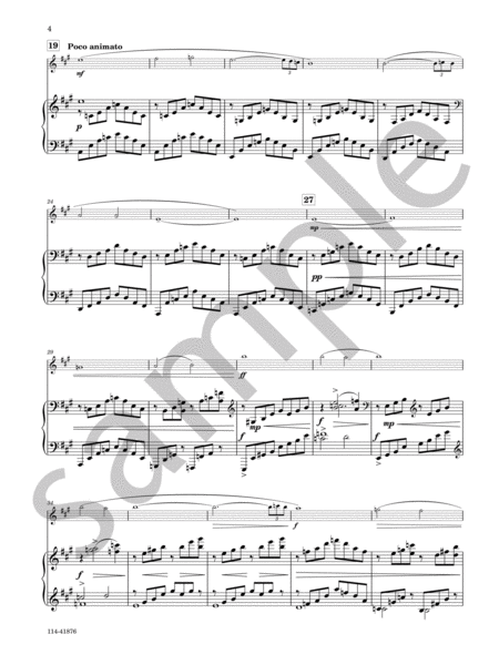 Harbeg, A  - Prayer for flute and piano