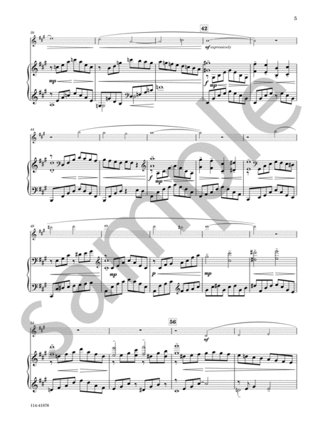 Harbeg, A  - Prayer for flute and piano