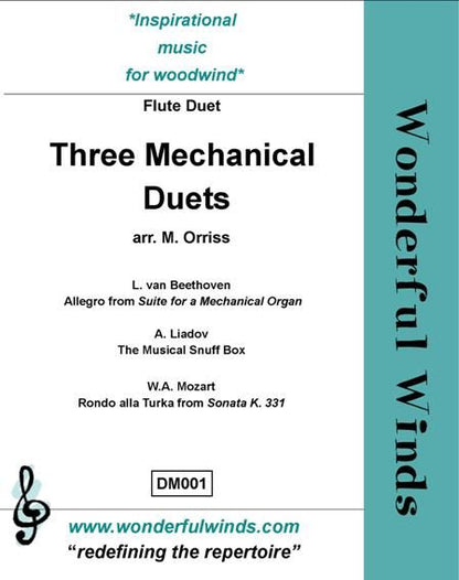 Three Mechanical Duets - Beethoven, L. van/Liadov, A./Mozart, W.A.