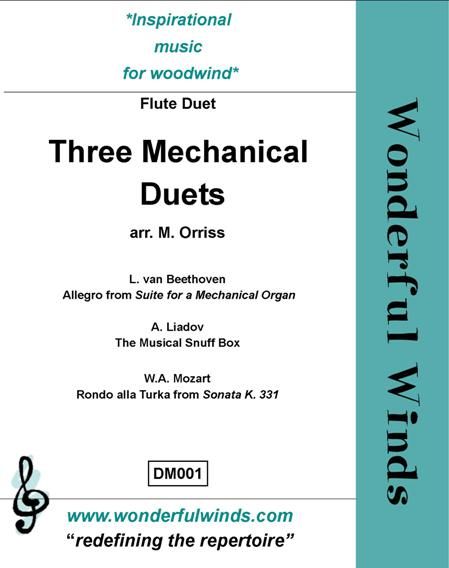 Three Mechanical Duets - Beethoven, L. van/Liadov, A./Mozart, W.A.