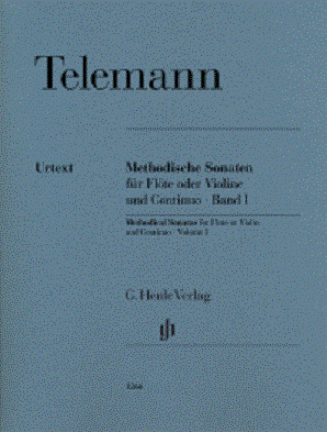 Telemann - Methodical Sonatas for Flute or Violin and Continuo, Volume I (Henle)