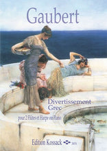 Gaubert - Divertissement Grac for two flutes/Piccolos and piano (Kossack)