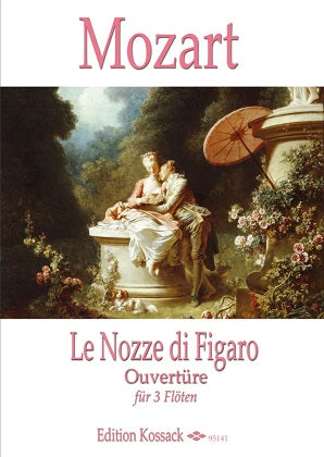 Mozart  - Le Nozze di Figaro overture for three flutes