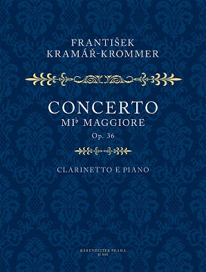 Krommer Franz - Clarinet Concerto in Eb Op 36 Clarinet/Piano