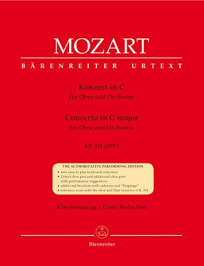 Mozart - Oboe Concerto in C Major K 314 Oboe/Piano