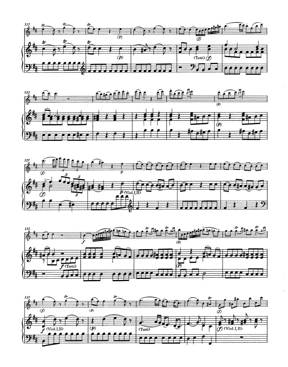 Boccherini, L - Concerto in D major Op. 27 for Flute and Piano (Barenreiter)