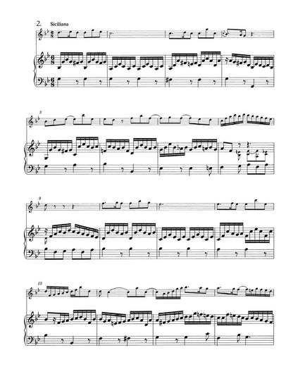 Bach, JS - 3 Sonatas BWV 1020, 1031, 1033 for Flute and Basso continuo/Obbligato Harpsichord (Barenreiter)