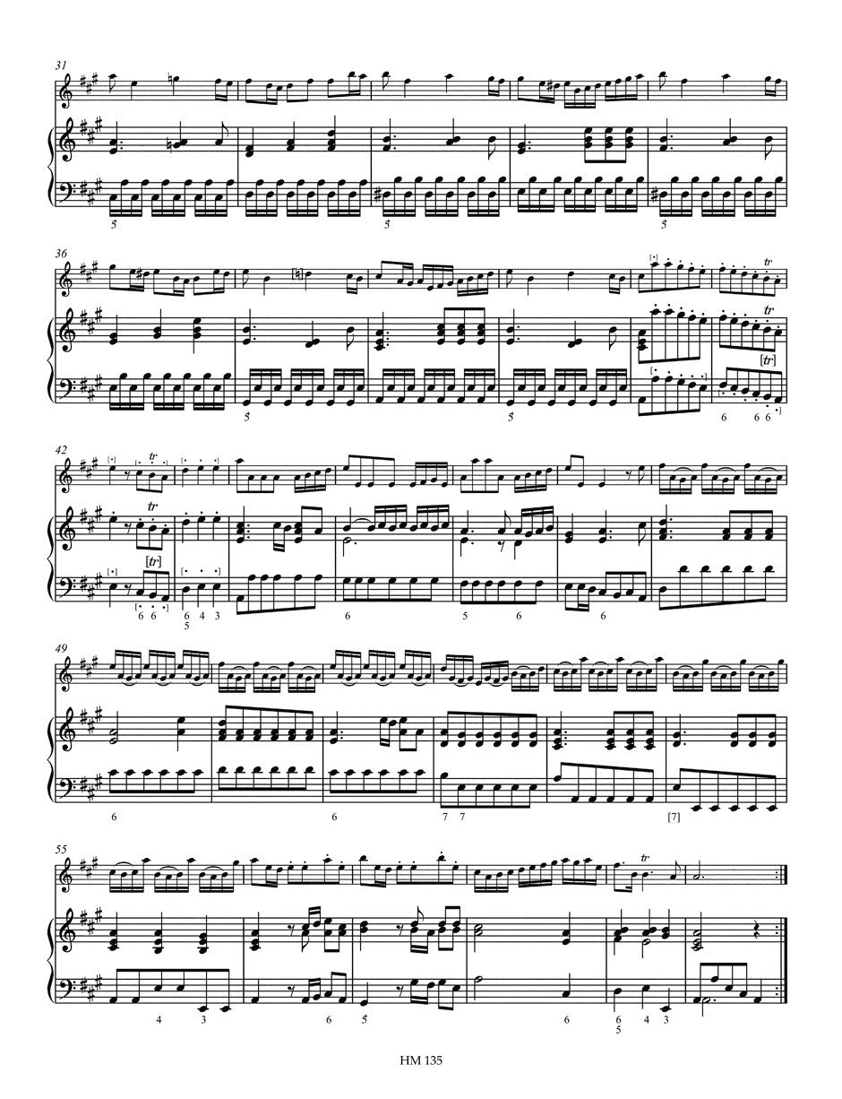 Chedeville/Vivaldi Il Pastor Fido Six Sonatas for violin (flute or oboe) and bc. Attributed to Antonio Vivaldi