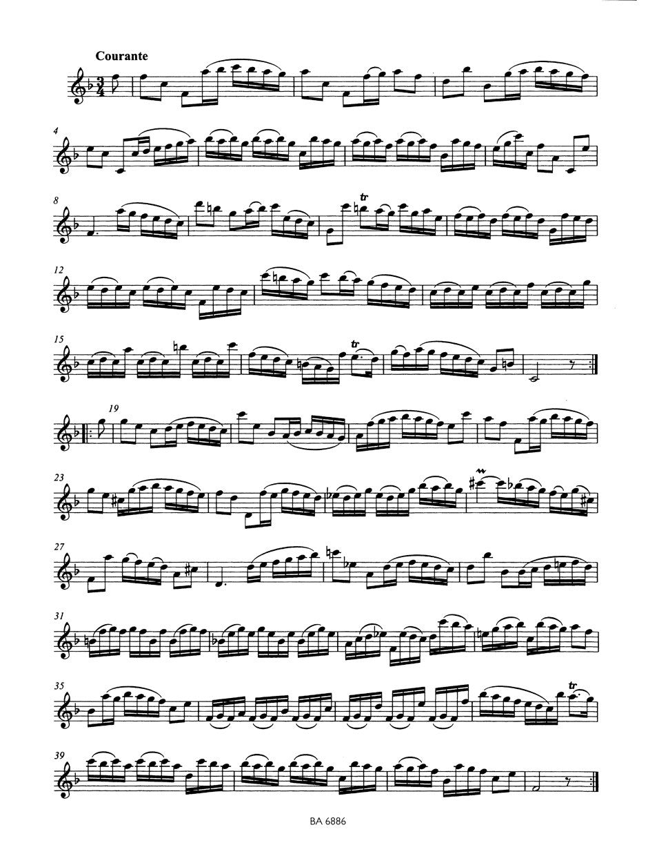 Bach, Johann Sebastian- (arr. Joachim Linckelmann): Two Suites for Flute (after the Suites for Violoncello solo BWV 1007, 1009) (Barenreiter)