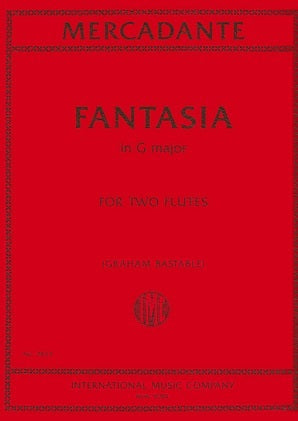 Mercadante - Fantasia in G major for two flutes