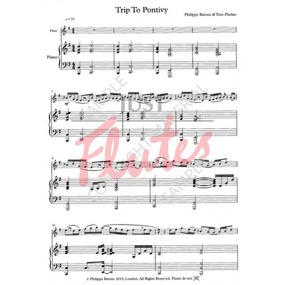 Philippe Barnes & Tom Phelan - Trip to Pontivy for Flute and Piano