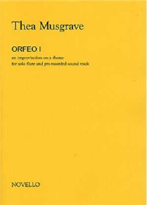 Musgrave, Thea - Orfeo 1 Flute Solo & Cd