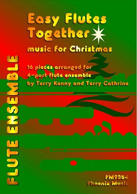 Easy Flutes together music or Christmas  for flute ensemble