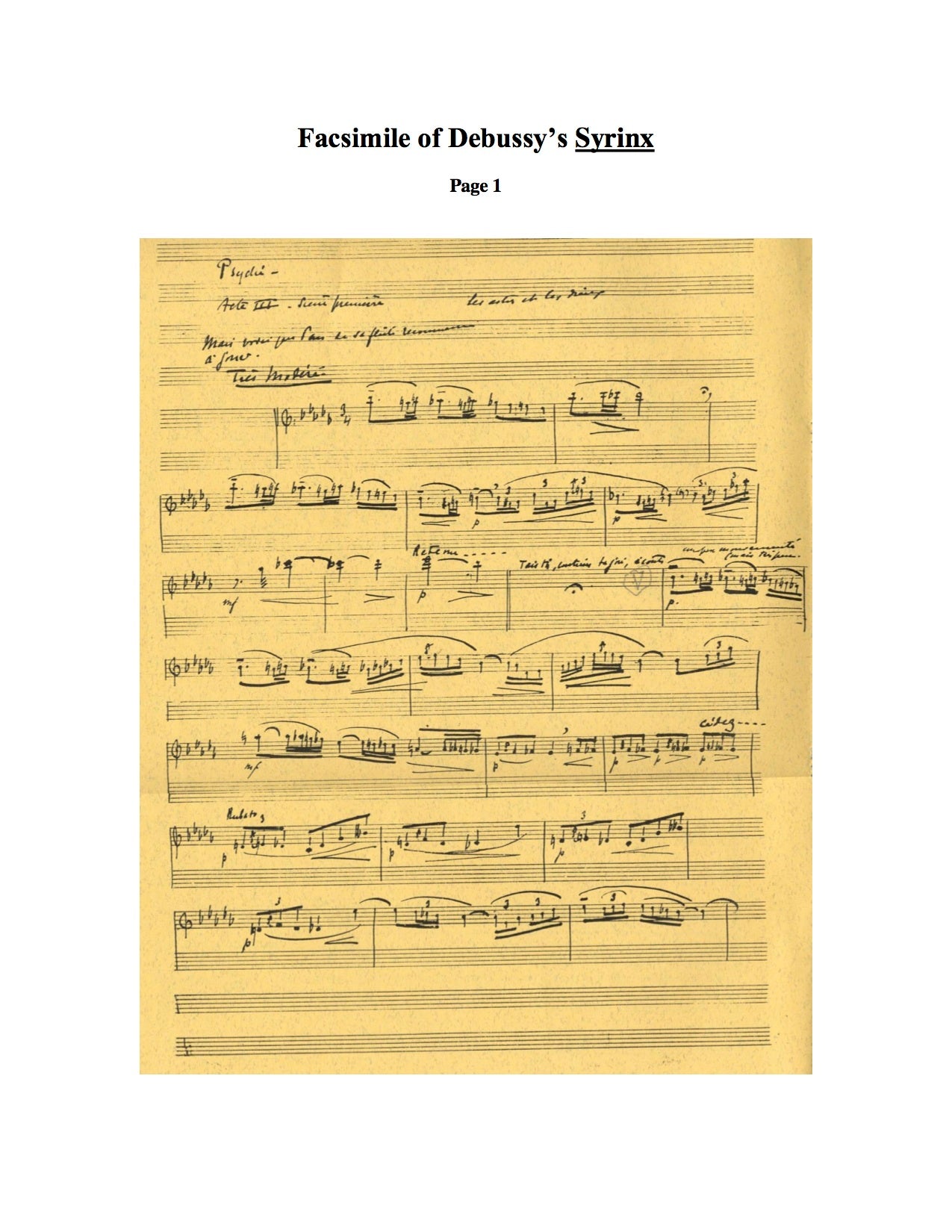Celebrated Works for Flute By French Composers Edited by Dr. Robin B. Fellows