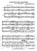 Ravel/Arr Stallman - Alborada Del Gracioso for two flutes and piano
