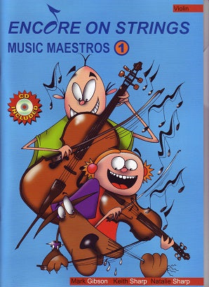 Encore On Strings Music Maestros Violin Book 1